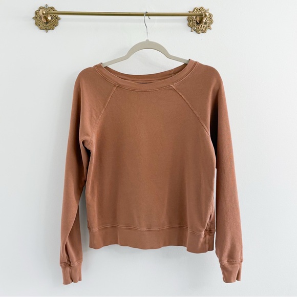 Mate Organic Cotton Lightweight Terry Raglan Sweatshirt XS - Picture 1 of 6